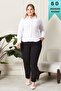Women's Islamic Clothing Plus Size Rivet Studded Scuba Pants