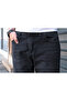 Men's Baggy Relaxed Fit Jeans Anthracite Smoked - 4