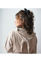 Soft Velvet Textured Hooded Women's Robe – Everyday Comfort & Elegance - 4