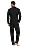 Men's 100% Cotton Long Sleeve Buttoned Boxed Groom Dowry Pajama Set - 2