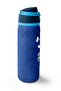 Navy Cobalt Blue Football Patterned Steel Thermos with Straw and Direct Drinking Feature 800 ml 38557 - 4