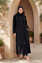 Black Zippered Towel Pareo Wearable Design P2601-2 - 2