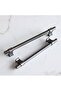 Drawer Furniture Kitchen Cabinet Cupboard Handles Handle Smoked Flat Metal Handle Handle 160 mm - 5