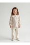 LCW baby Peter Pan Collar Baby Girl Blouse and Pants 2-Piece Set