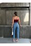 Women's Denim Mom Jeans - 3