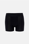 Black Plain Cotton Boxer