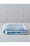 Baby Blue Textured Knit Blanket - 2