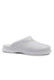 Steel White Sabo Slippers - Doctor Nurse Slippers - Chef Kitchen Slippers - Daily, Garden Slippers - Unisex - 3