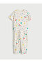 Zero Roba Collar Girl's Pajama Set for Style Enthusiasts from Uzg Store