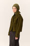 Women's Green Viscose Velora Scarf 161002-18 - 4