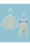 Infant Girls Green Bunny All Over Print Pyjama Set (2 Piece) - 4