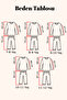 Girls' and Boys' Pajama Set Embroidered Two-Piece Pajama Set - 8