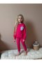 Girl's Seasonal Ribbed Leggings Top and Bottom Set