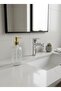 Glass Liquid Soap Dispenser 750 ml Stylish Glass Soap Dispenser for Bathroom & Kitchen - 4