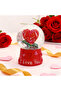 Love Water Globe 4.5x4.5x6.5cm – Romantic Snow Globe with Heart & Glitter for Valentine’s Keepsake - 5
