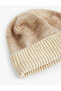 Layered Basic Knitted Knitwear Beanie - 3