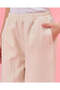 Girls Beige Wide Leg Linen Pants - 4