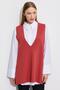 V-Neck Rayon Sweater Somon - 2