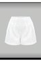 "High Waist Brode Embroidered White Women's Shorts |   Summer Lined Comfortable Cut Casual Shorts” - 3