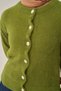 Soft Textured Buttoned Cardigan - 5