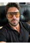 Men's Prive Sunglasses Uv400 Black Orange - 2