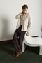 Men's Relaxed Cotton Seasonal Jacket Beige - 5