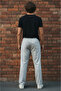 3-Piece Baggy Sweatpants – 2 Yarns, Elastic Waist, Wide Legs, Black |   Gray |   Navy Blue - 3