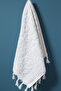 100% Cotton 2-Piece Luxurious, Jacquard, Dowry Bath Towel Set (1 Piece 50X90, 1 Piece 100X150) - 4