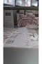 100% Cotton 7 Piece Natural Bedspread Set Creamy - 2