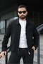 Men's Jacket Double-Collar Zipper Thin Lining Regular Fit - 2