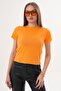 Women's Crew Neck Short Sleeve Basic T-Shirt 260022 - 4