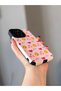 iPhone 14 Pro Max Kawaii Emoji Patterned Phone Case – Sweet Design with Heart & Rainbow Figures - 4