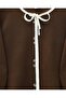 Buttoned Cardigan Skirt Knitwear Set - Brown - Brown - 3