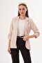 Women's Sleeve Fold Detailed Unlined Jacket 260127 - - 4