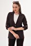 Women's Sleeve Fold Detailed Unlined Jacket 260127 - - 3