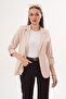 Women's Sleeve Fold Detailed Unlined Jacket 260127 - - 3