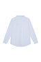 Kid's Cotton Oxford Long Sleeve Shirt with Embroidery - 4
