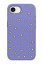 iPhone 16E Compatible Stars Patterned Suede Inside Launch Phone Case