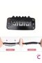 20 Pieces of Hairless Baby Clips Black 2.8 cm Metal - Newborn Snap Clip Snap Fastener Clips for Making Hair Clips - 5