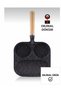 Divided Granite Cast Iron Pan Pancake Omelet Enjoyment Pan - 3