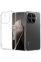Mi 15t Case Transparent with Camera Protection Flexible Soft Silicone