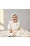 Lisa 3 Piece 100% Cotton Lace Hospital Discharge Set-Premium Cotton Knit Newborn Set