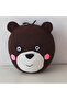 Amigurumi Knitted Teddy Bear Pillow