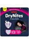 DryNites Pyjama Pants, 8-13 years, Bed Wetting Diaper, Girl, 30-48 kg, Jumbo Pack, 13 Pants