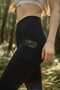 High Waist Tummy Control Sports Leggings Daily Use Flexible Fabric Comfortable Fit
