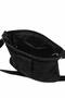 Genuine Suede Leather Women's Bag with Gold Detail and Cross Strap - 3