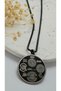 Black Chain Hilye-I Şerif & Ayetel Kürsi Thick Chain 316L 60 cm Stainless Steel Necklace - 3