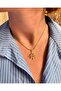 Eos Spiral Sun Steel Necklace - 2