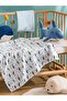 Mixed Printed Baby Boy Muslin Blanket 85X85 cm (S6)
