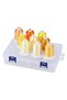 Embroidery Thread Set 9 Spools - 730 m, Multicolor, Storage Box, Yellow Tones